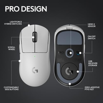 Logitech G PRO X SUPERLIGHT 2 Wireless Gaming Mouse