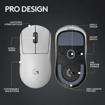 Logitech G PRO X SUPERLIGHT 2 Wireless Gaming Mouse