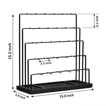 Versatile Earring Display Stand for Retail and Trade Shows