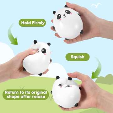 Jumbo Easter Eggs with Squishy Animal Toys for Kids