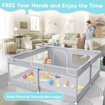 Fshibila Baby Playpen – Safe Play for Your Little Ones