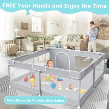 Fshibila Baby Playpen – Safe Play for Your Little Ones