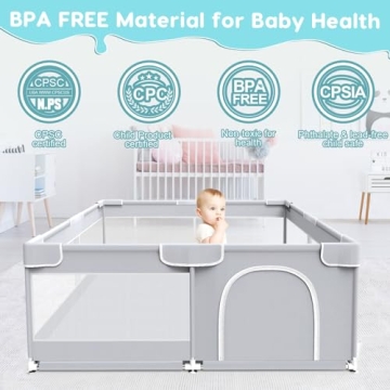 Fshibila Baby Playpen – Safe Play for Your Little Ones