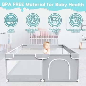 Fshibila Baby Playpen – Safe Play for Your Little Ones