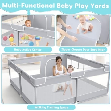 Fshibila Baby Playpen – Safe Play for Your Little Ones