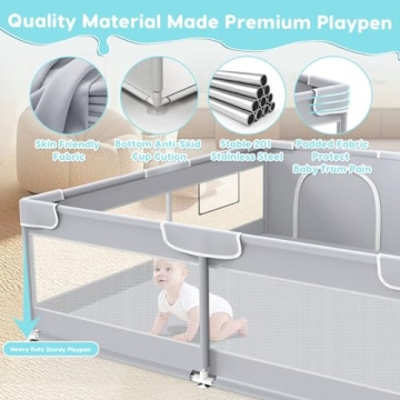 Fshibila Baby Playpen – Safe Play for Your Little Ones