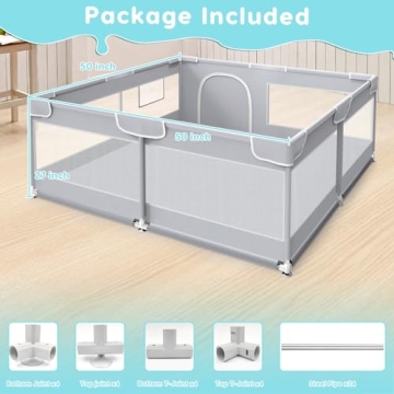 Fshibila Baby Playpen – Safe Play for Your Little Ones