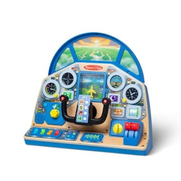 Melissa & Doug Jet Pilot Dashboard Toy for Ages 3+