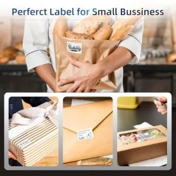 Versatile Phomemo Thermal Labels - 320 Labels/Roll