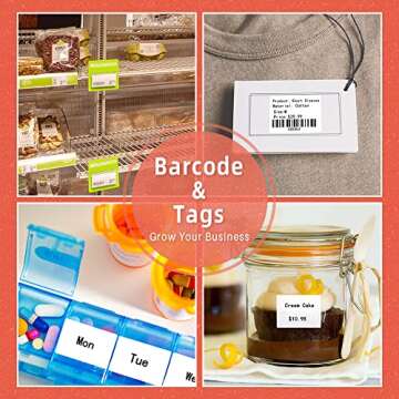 Versatile Phomemo Thermal Labels - 320 Labels/Roll