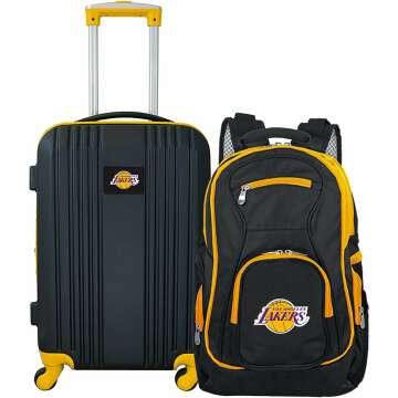 Lakers 2-Piece Luggage Set - Stylish Travel Gear