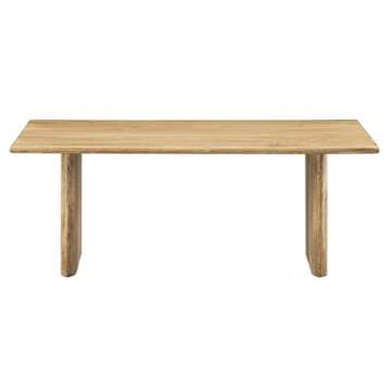 Stunning Modern Farmhouse Coffee Table in Solid Wood