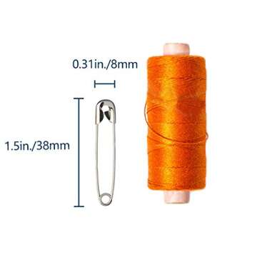 vrupin 1.5Inch/38mm Safety Pins Bulk (38mm-500pcs)