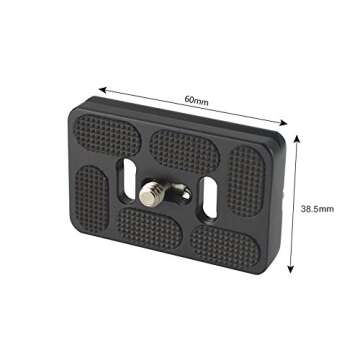Harwerrel 60mm Quick Release Plate - Fits Arca-Swiss for Tripods (Pack of 2)