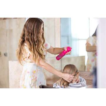 FRAMAR Pink Premium Hair Spray Bottle Continuous Mist, Water Spray Bottle For Face & Hair, Atomizer & Plant Mister Spray Bottle