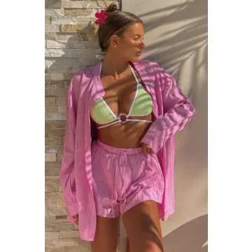 Seyumixi Women's Stylish Summer 2 Piece Tracksuit Comfort