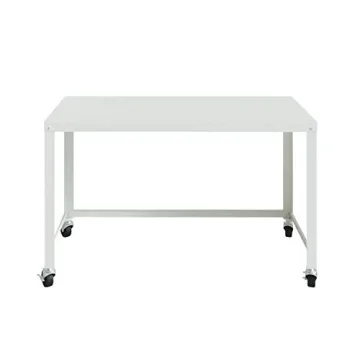 Mobile Metal Desk Workstation for Home Office Needs
