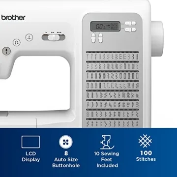 Brother CP100X Computerized Sewing Machine with 100 Stitches
