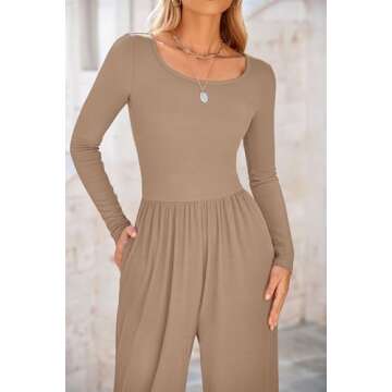 PRETTYGARDEN Women's Stylish Jumpsuit with Pockets