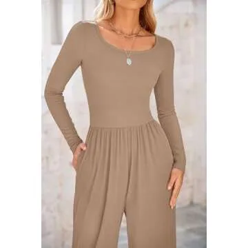 PRETTYGARDEN Women's Stylish Jumpsuit with Pockets