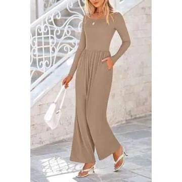 PRETTYGARDEN Women's Stylish Jumpsuit with Pockets