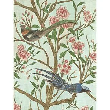 ArtDirect Delicate Chinoiserie II 11x14 UnFramed Art Print Poster Ready for Framing by Wang, Melissa
