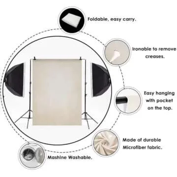 iBACKDROP Wooden Basin for Newborn Baby Photography Props