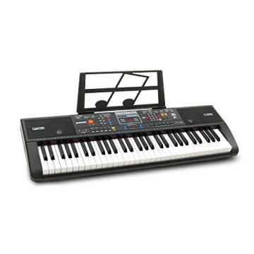 Plixio 61-Key Digital Electric Piano Keyboard – Perfect for Beginners & Portable Fun!