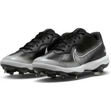 Nike Alpha Huarache Baseball Cleats Low Metal