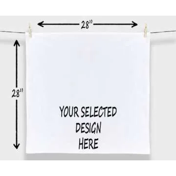 Handmade Funny Kitchen Towel - 100% Cotton Funny Hand Bar Towels for Wine Lovers, Corkscrew Workout - 28x28 Inch Perfect for Hostess Housewarming Christmas Mother’s Day Birthday Gift (My Workout)