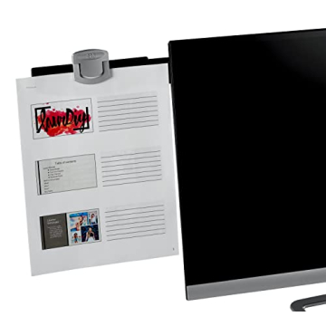 3M Document Clip with 30 Sheet Capacity - Black