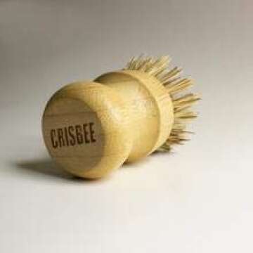 Eco-Friendly Bamboo Scrub Brush with Sisal Fibers