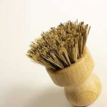 Eco-Friendly Bamboo Scrub Brush with Sisal Fibers
