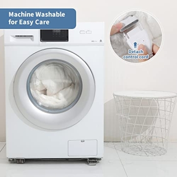 Coomiss Heated Blanket Electric Throw Luxury Faux Fur with Fast Heating