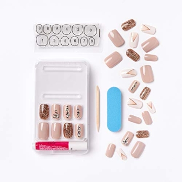 KISS Jewel Fantasy Nails Medium Length KJF01 for Glamorous Looks