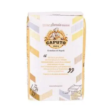 Antimo Caputo Semolina Flour 2.2 LB (Pack of 2) Bulk Italian Durum Semola Flour - All Natural Dough for Fresh Pasta