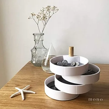 Stylish 4-Tier Jewelry Organizer for Homes and Gifts