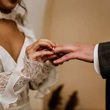 Gold Plated Tungsten Wedding Ring High Polished Comfort Fit