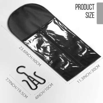 12PCS Hair Extension Holder for Long-Lasting Wig Care