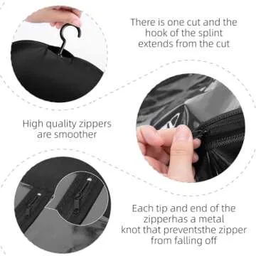 12PCS Hair Extension Holder for Long-Lasting Wig Care