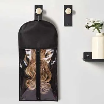 12PCS Hair Extension Holder for Long-Lasting Wig Care
