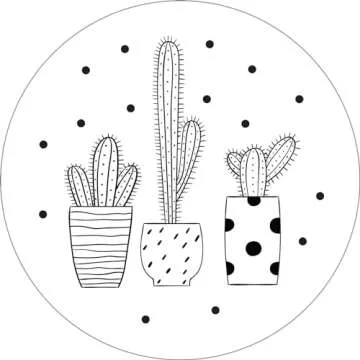 Vibrant Flower & Succulent Embroidery Transfers Set