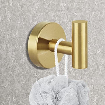 Stylish Heavy Duty Gold Coat Hooks for Home Decor