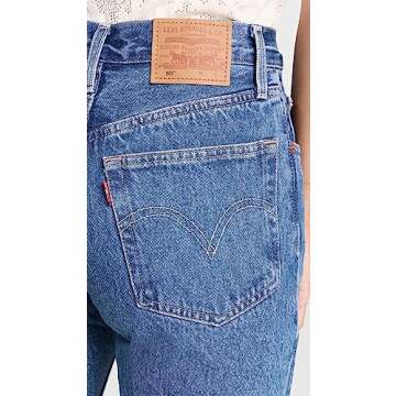 Levi's Women's 501 Jeans, Shout Out Stone, Blue, 25