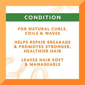 Cantu Shea Butter for Natural Hair Leave in Conditioning Cream, 12 Oz