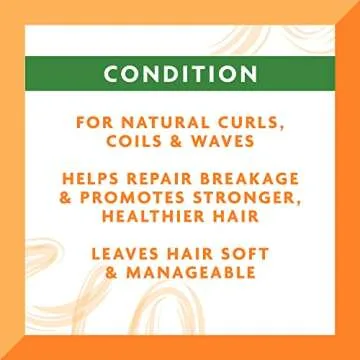Cantu Shea Butter for Natural Hair Leave in Conditioning Cream, 12 Oz
