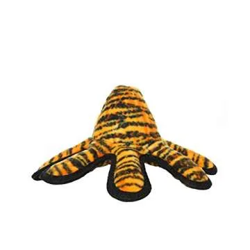 TUFFY - World's Tuffest Soft Dog Toy - MEGA Ocean Creature Octopus- Squeakers - Multiple Layers. Made Durable, Strong & Tough. Interactive Play (Tug, Toss & Fetch). Machine Washable & Floats (Small)