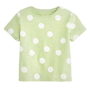 Cute Girls Bunny Applique T-Shirts for Toddlers 2-Pack.