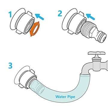 Jasonwell Unicorn Sprinkler Inflatable Unicorn Water Toys Inflatable Ginormous Unicorn Yard Sprinkler for Kids (XXXL)