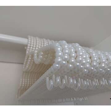 10 Pieces Plastic Heavy Duty Pearl Hangers. Bride Hanger for Wedding Dress. Bridesmaid Hangers. Hanger for Shirt, Pants, Clothing, Coat, Bridal, Sweater and Home Decor. (PH1)